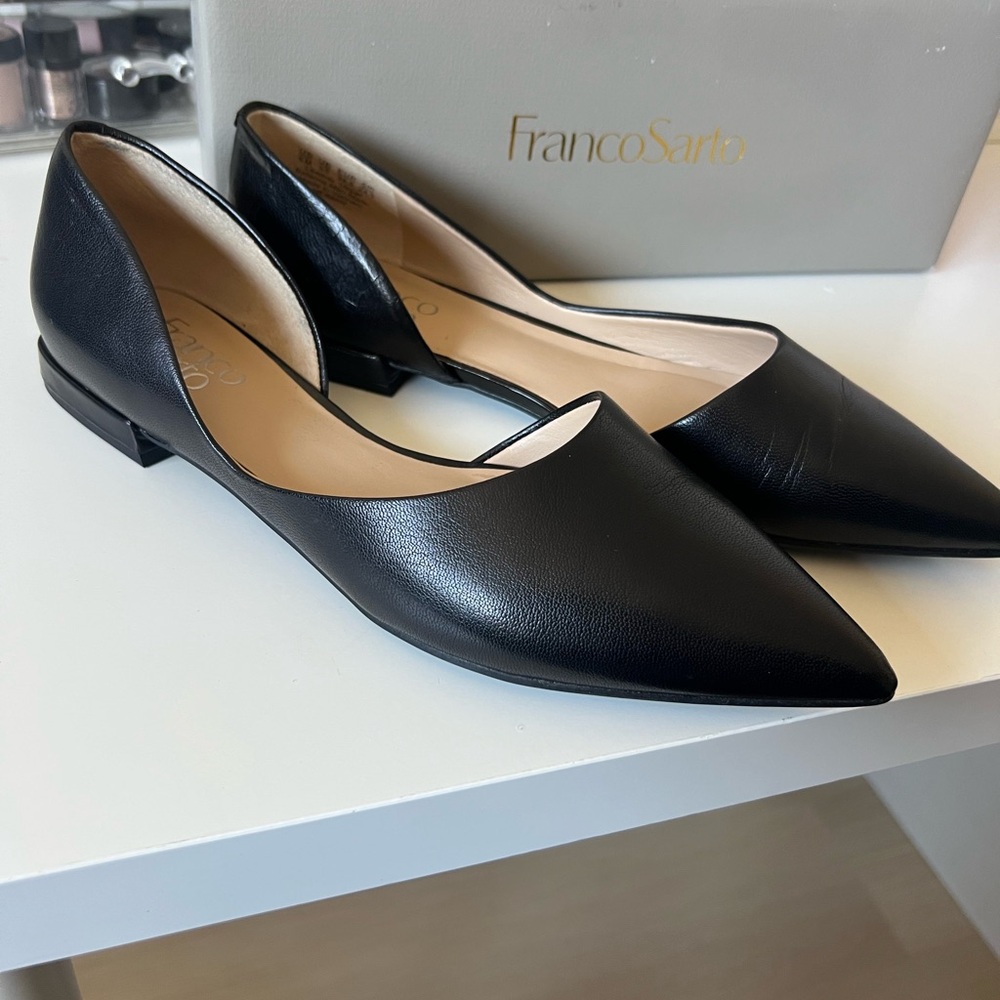 Franco Sarto Black Women's Flats